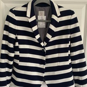Gap blazer navy and white.